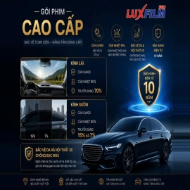 Phim Cách Nhiệt Luxfilm Pro Gói Cao Cấp